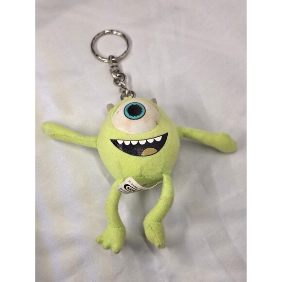 Vintage Collectable 2003 Disney Pixar Monsters INC Keychain Mike Wazowski - Picture 1 of 3